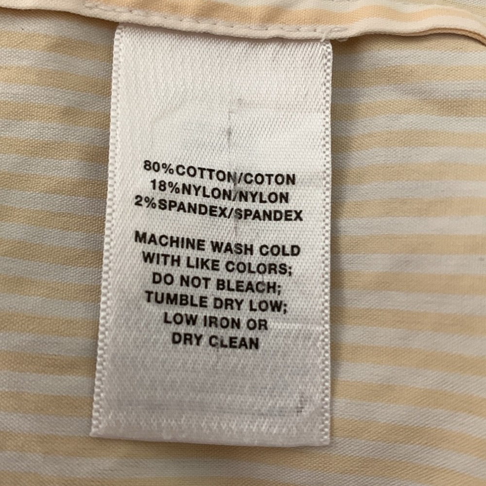 Lafayette 148  New York Everson Solo Melange Stripe Blouse Size S - Picture 8 of 9